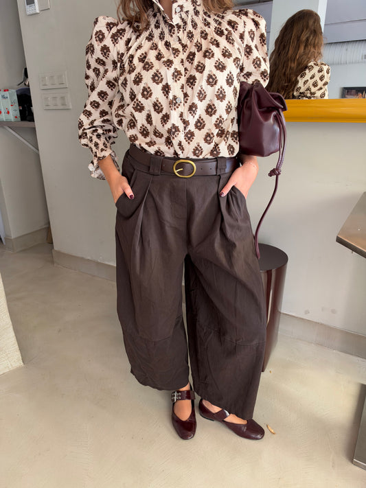 PANTALÓN MATILDA MARRÓN