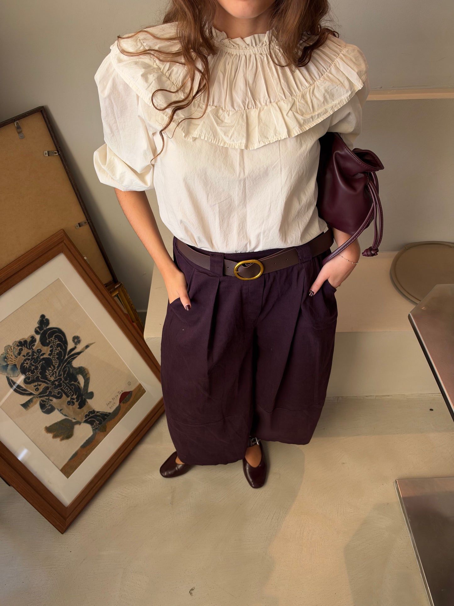 PANTALÓN MATILDA BERENJENA
