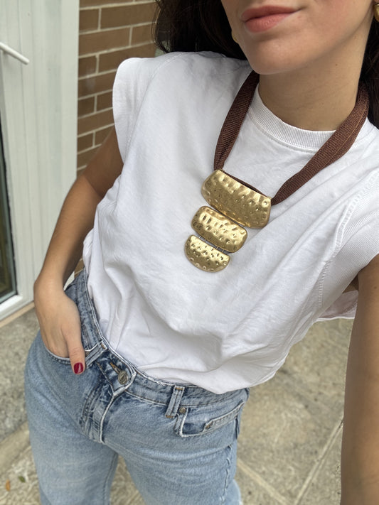 Collar Saint bronce