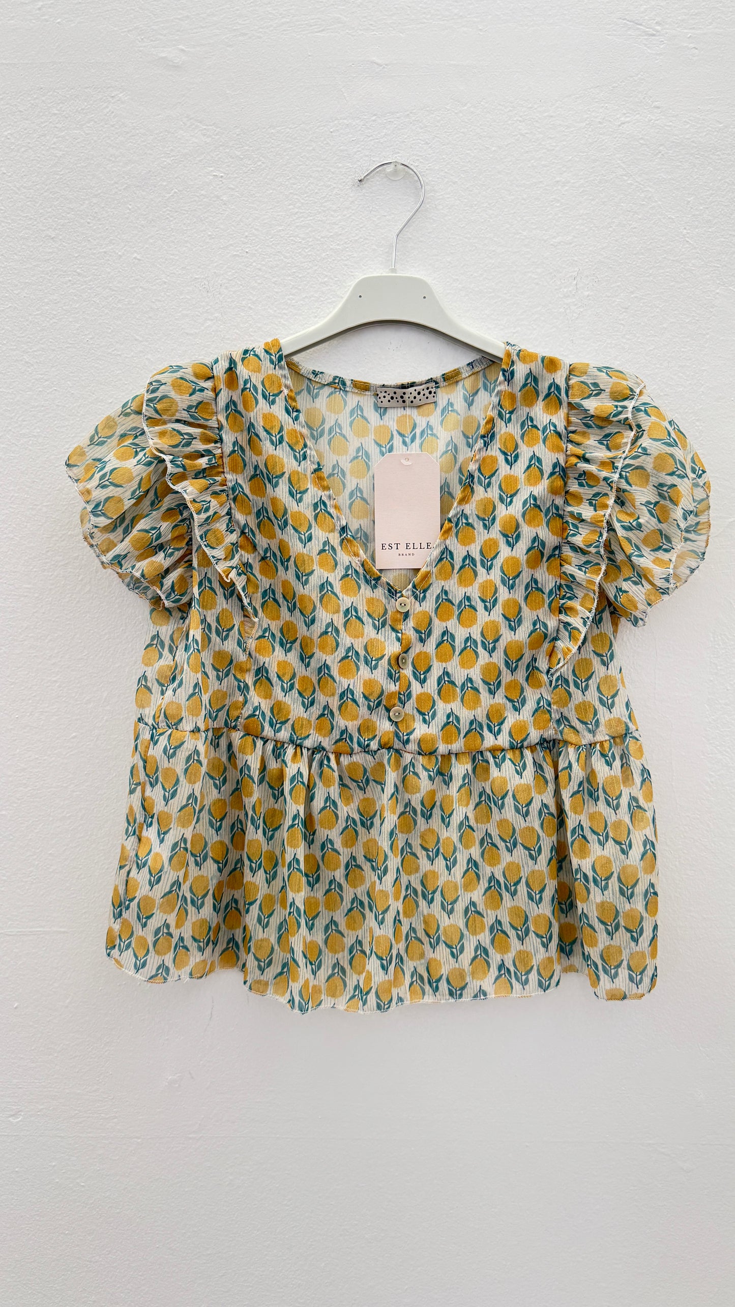 Blusa volantes