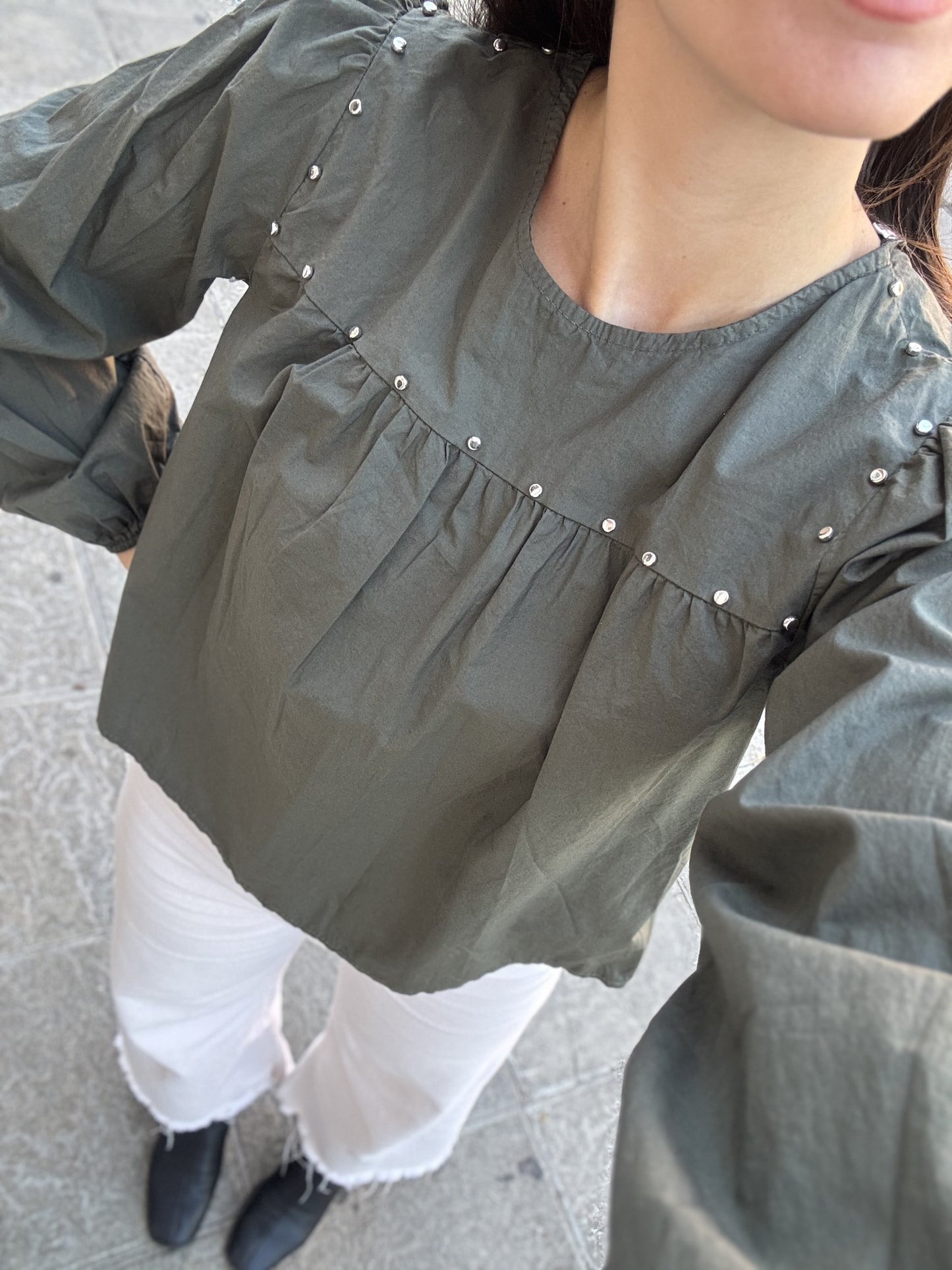 Blusa Marietta verde