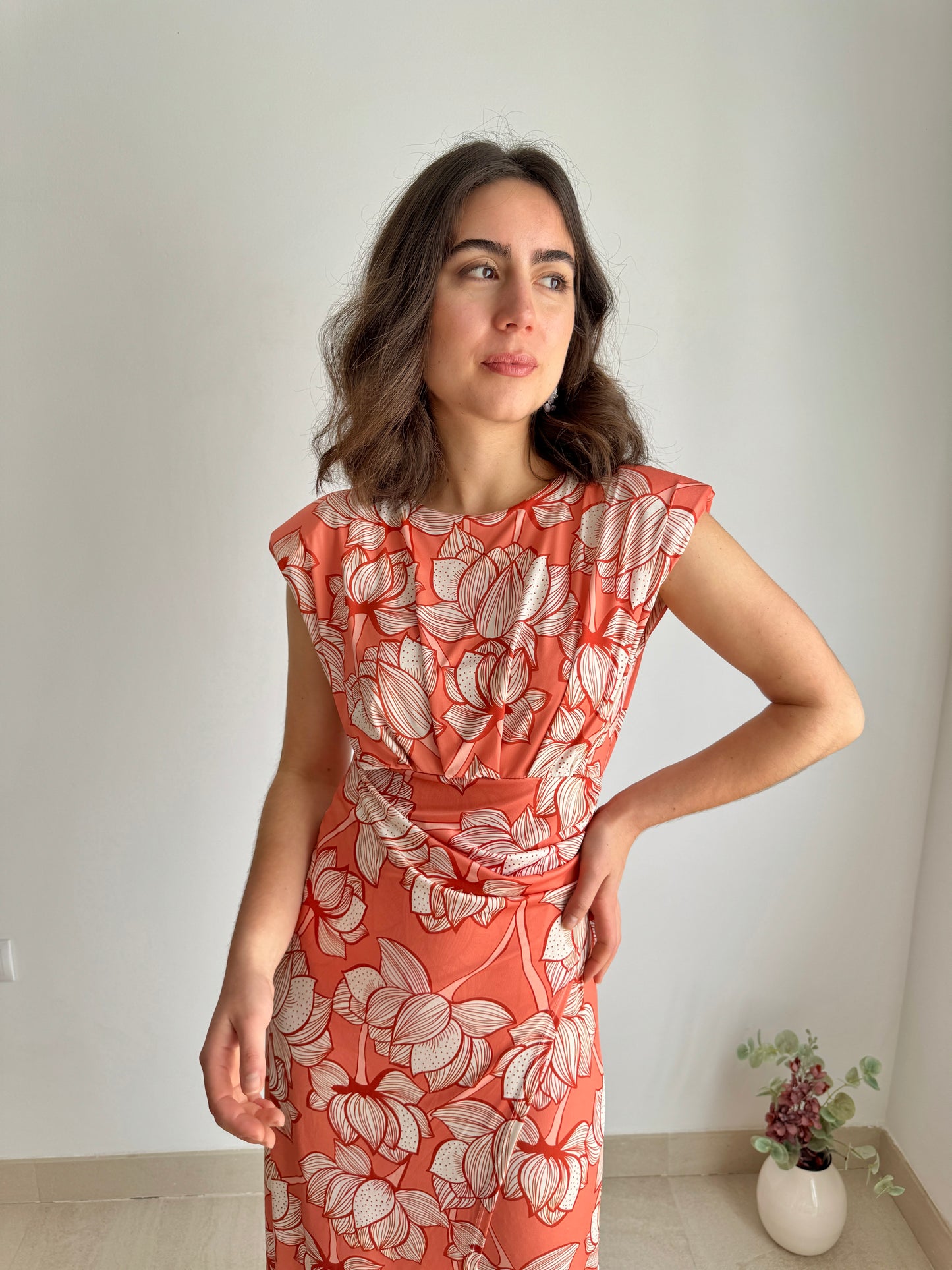 Vestido Coliza flores