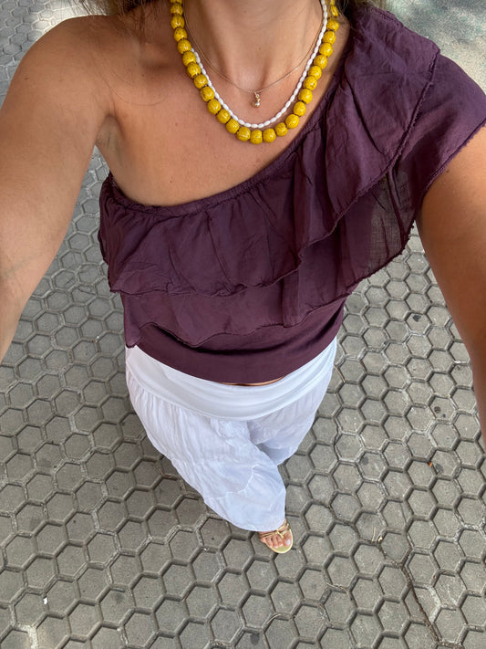 BLUSA CAROLINA MORADA