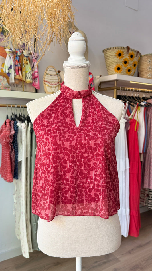 Top cuello halter