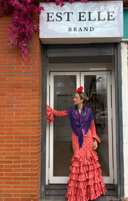 Traje García salmón