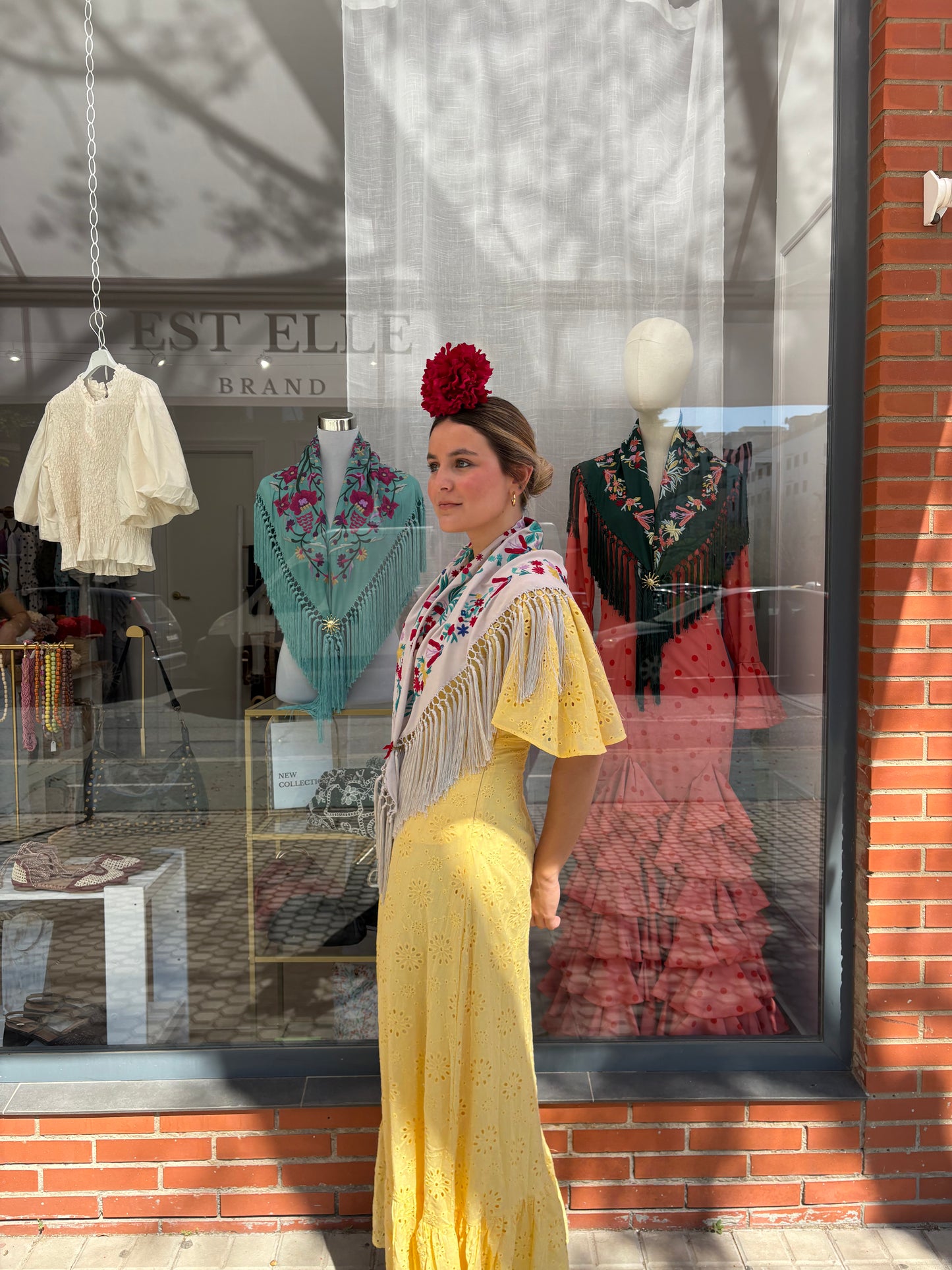 Bata Rociera Amarillo