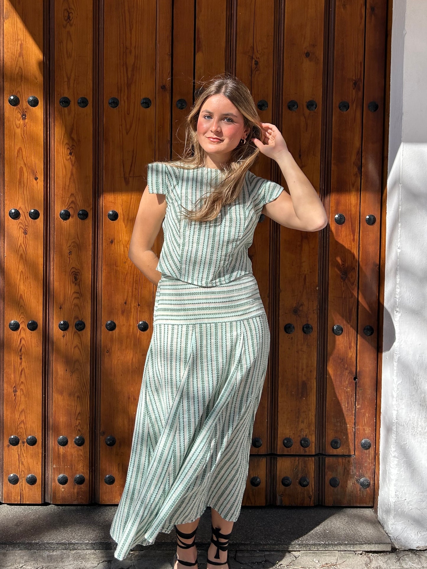 Conjunto Amanda verde