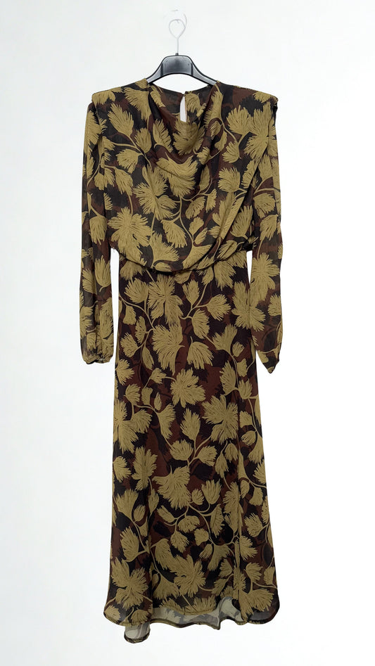 Vestido Arezzo Mostaza